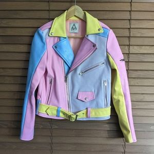 Hard to find UNIF pastel moto jacket